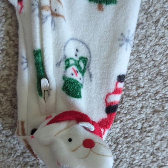 Carter's Holiday Newborn Footie PJs - Picture 4 of 6